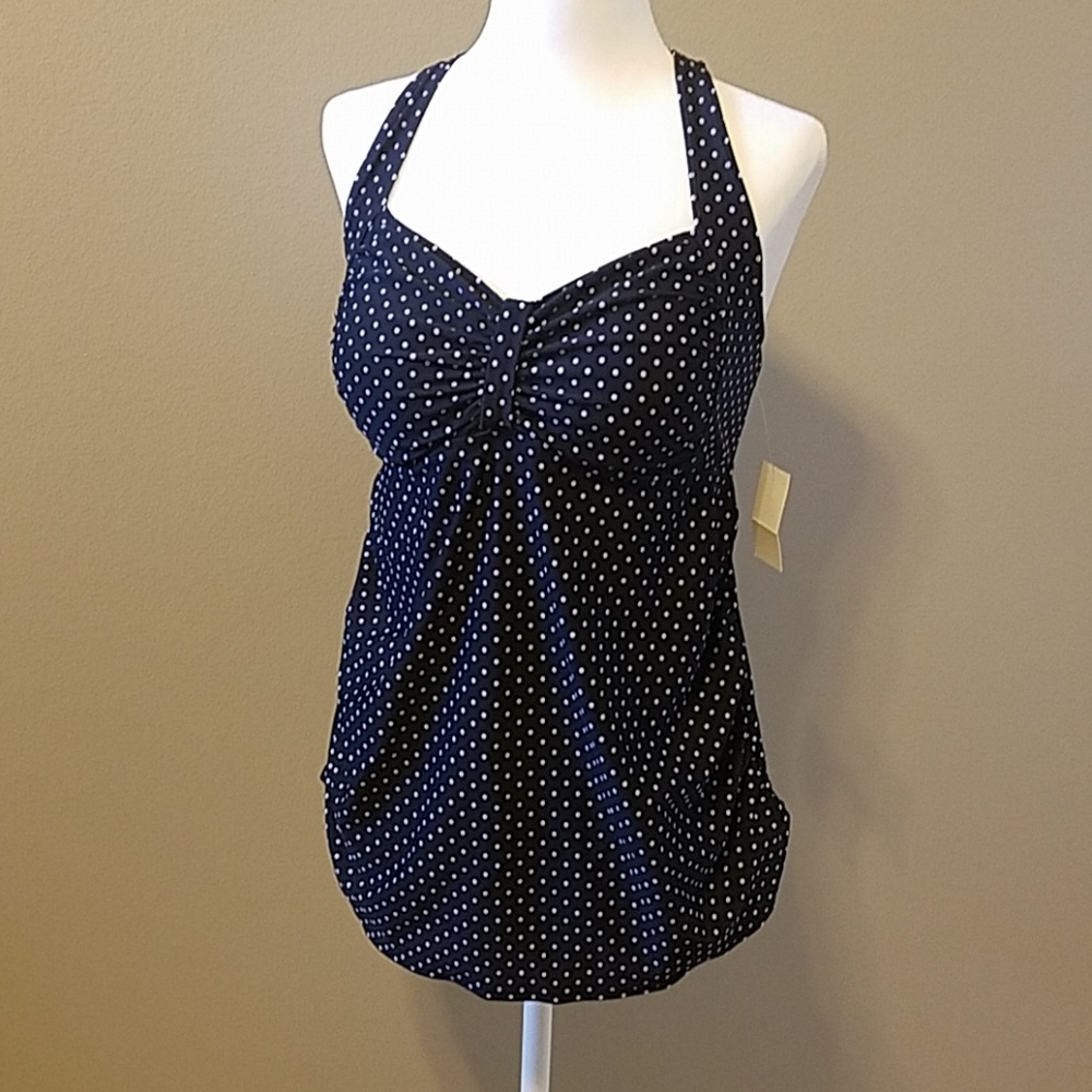 Polka Dot Maternity Takini NWT